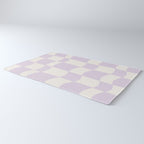 wavy check | lavender Rug Gallery Image 3