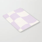 wavy check | lavender Notebook Gallery Image 2
