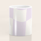 wavy check | lavender Coffee Mug Gallery Image 4