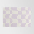 wavy check | lavender Rug Gallery Image 2