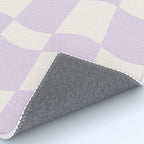 wavy check | lavender Rug Gallery Image 4