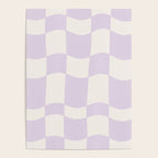 wavy check | lavender Poster Gallery Image 4