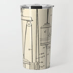 Elevator vintage patent Travel Mug Gallery Image 1