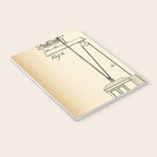 Elevator vintage patent Notebook Gallery Image 3