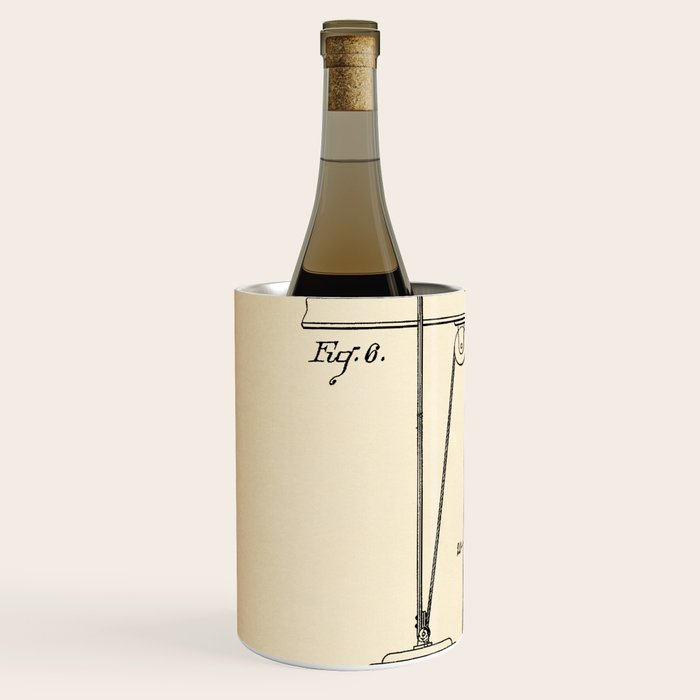 Elevator vintage patent Wine Chiller Gallery Image 2