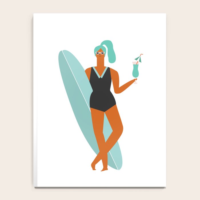 Beach girl Notebook Gallery Image 4