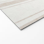 AEGEAN BOLD TICKING STRIPE JUTE Welcome Mat Gallery Image 2