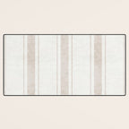 AEGEAN BOLD TICKING STRIPE JUTE Desk Mat Gallery Image 3