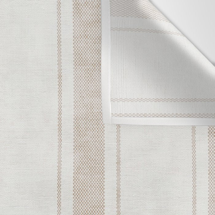 AEGEAN BOLD TICKING STRIPE JUTE Wall Tapestry Gallery Image 3