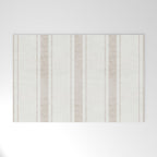 AEGEAN BOLD TICKING STRIPE JUTE Welcome Mat Gallery Image 1