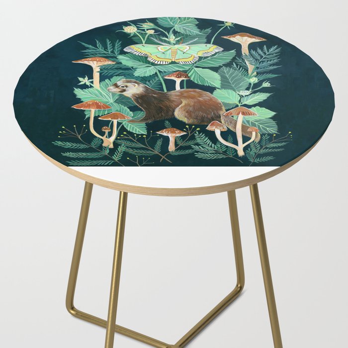Ferret and Moth Side Table Gallery Image 2