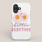 Cute eggs - better together iPhone Case Gallery Image 1