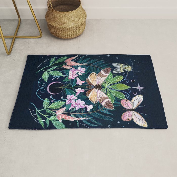 Cicada Moon Rug Gallery Image 1