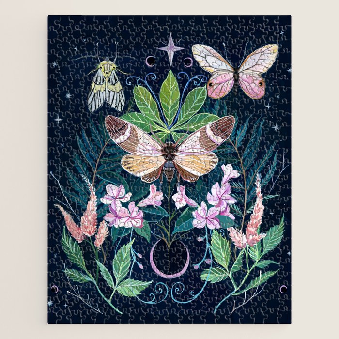 Cicada Moon Jigsaw Puzzle Gallery Image 1