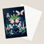Cicada Moon Stationery Card Gallery Image 2