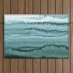WITHIN THE TIDES - OCEAN TEAL Outdoor Rug Gallery Image 1