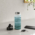WITHIN THE TIDES - OCEAN TEAL Water Bottle Gallery Image 5
