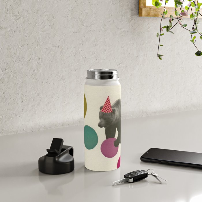 Birthday Bear Water Bottle Gallery Image 4