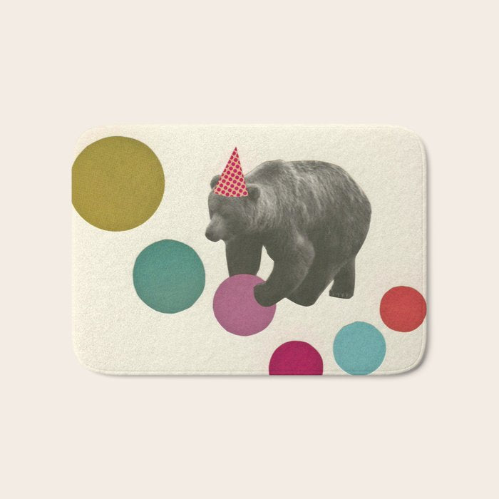 Birthday Bear Bath Mat Gallery Image 1