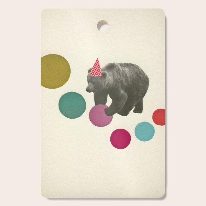Birthday Bear Cutting Board Gallery Image 1