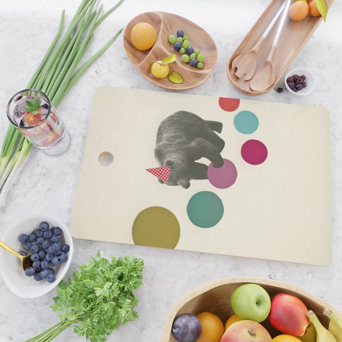 Birthday Bear Cutting Board Gallery Image 2