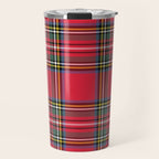 Red Tartan Travel Mug Gallery Image 1
