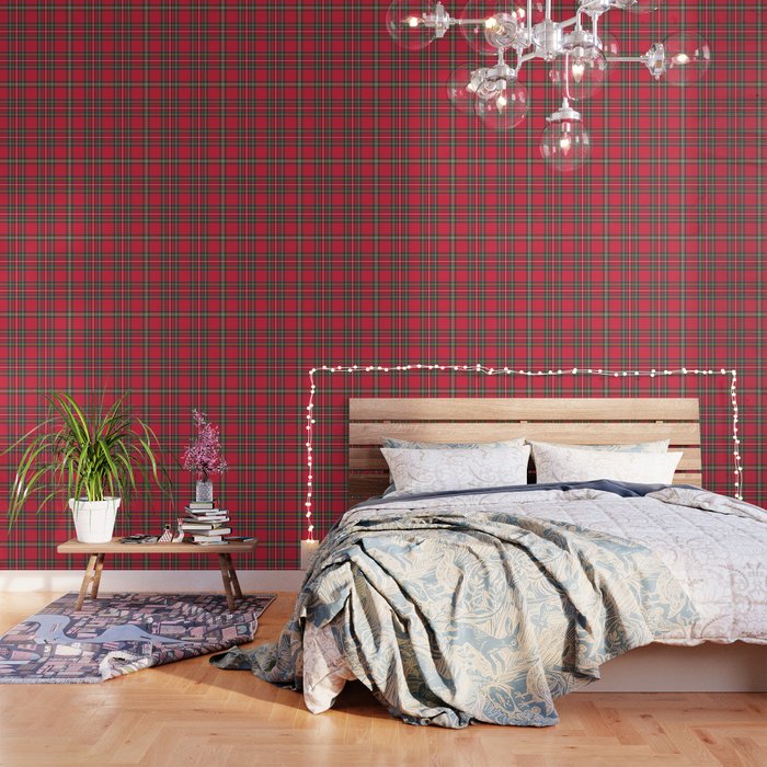 Red Tartan Wallpaper Gallery Image 1