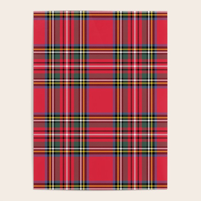 Red Tartan Poster Gallery Image 4