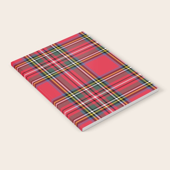 Red Tartan Notebook Gallery Image 1