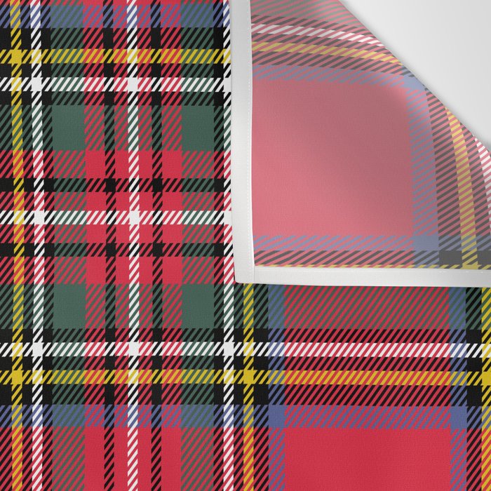 Red Tartan Wall Tapestry Gallery Image 3