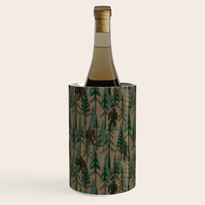 Subtle Sasquatch - Camouflage  Wine Chiller Gallery Image 1