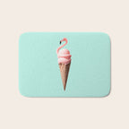 FLAMINGO CONE Bath Mat Gallery Image 1