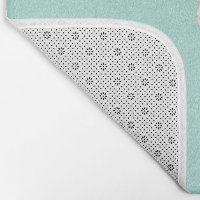 FLAMINGO CONE Bath Mat Gallery Image 2