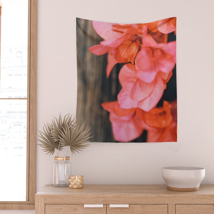 Coral Wall Tapestry Gallery Image 2