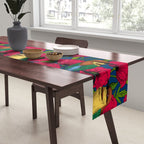 Bee eaters and poppies  Table Runner Gallery Image 2