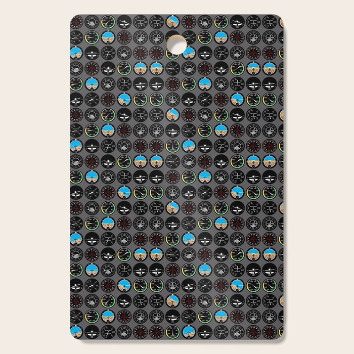 Flight Instruments Cutting Board Gallery Image 1