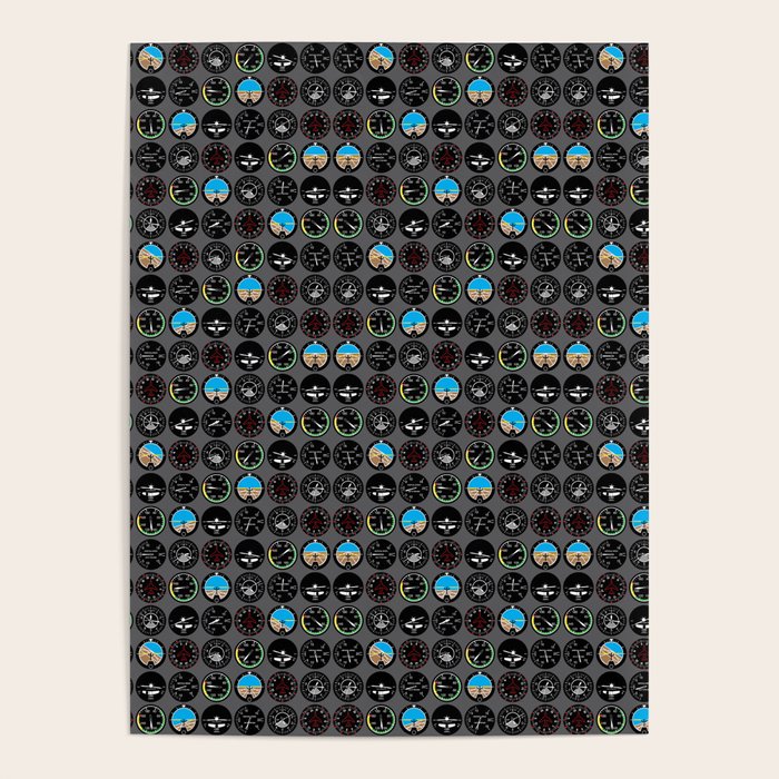 Flight Instruments Poster Gallery Image 4