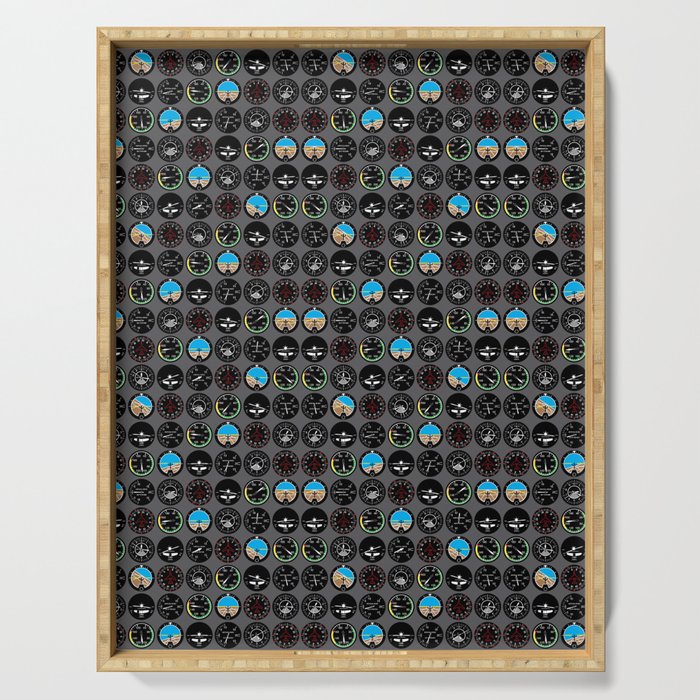 Flight Instruments Serving Tray Gallery Image 1