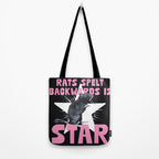 Rats spelt backwards is STAR Tote Bag Gallery Image 2