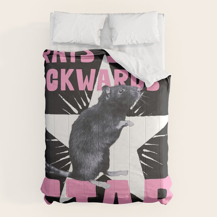 Rats spelt backwards is STAR Comforter Gallery Image 1
