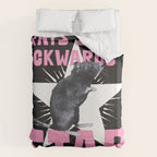 Rats spelt backwards is STAR Duvet Cover Gallery Image 6