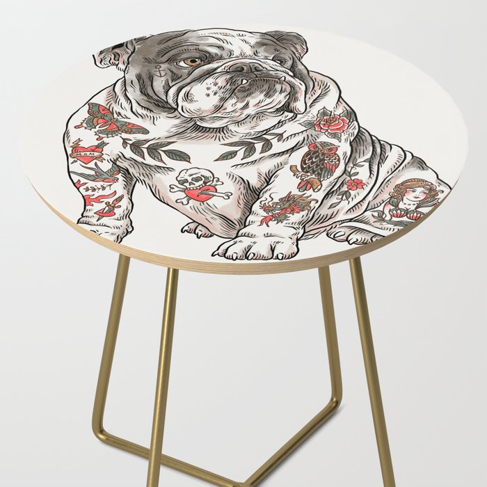 Chubbs the Bulldog Side Table Gallery Image 2