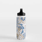 Walter Crane Teazle Art Nouveau Powder Blue Water Bottle Gallery Image 3