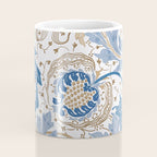 Walter Crane Teazle Art Nouveau Powder Blue Coffee Mug Gallery Image 4