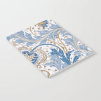 Walter Crane Teazle Art Nouveau Powder Blue Notebook Gallery Image 2