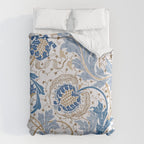 Walter Crane Teazle Art Nouveau Powder Blue Comforter Gallery Image 6