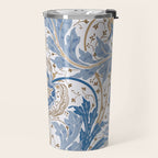 Walter Crane Teazle Art Nouveau Powder Blue Travel Mug Gallery Image 2