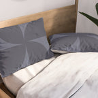 Monochromatic Minimalism - Blue Pillow Sham Gallery Image 2