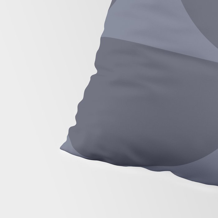 Monochromatic Minimalism - Blue Pillow Sham Gallery Image 4
