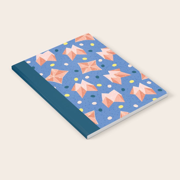 Origami Fortune Teller in Lavender & Pastel Pink Notebook Gallery Image 1